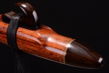 Grenadillo  Native American Flute, Minor, Low C-4, #G43F